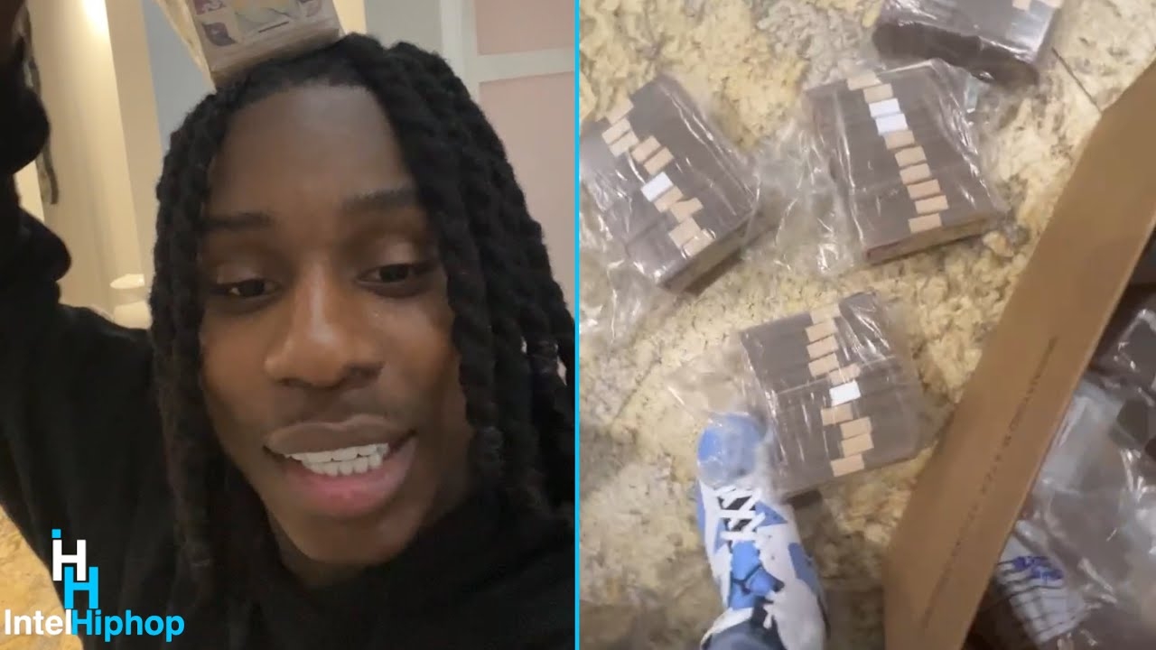“It’s on the floor” Polo G shows off all the backend he made in Jamaica!