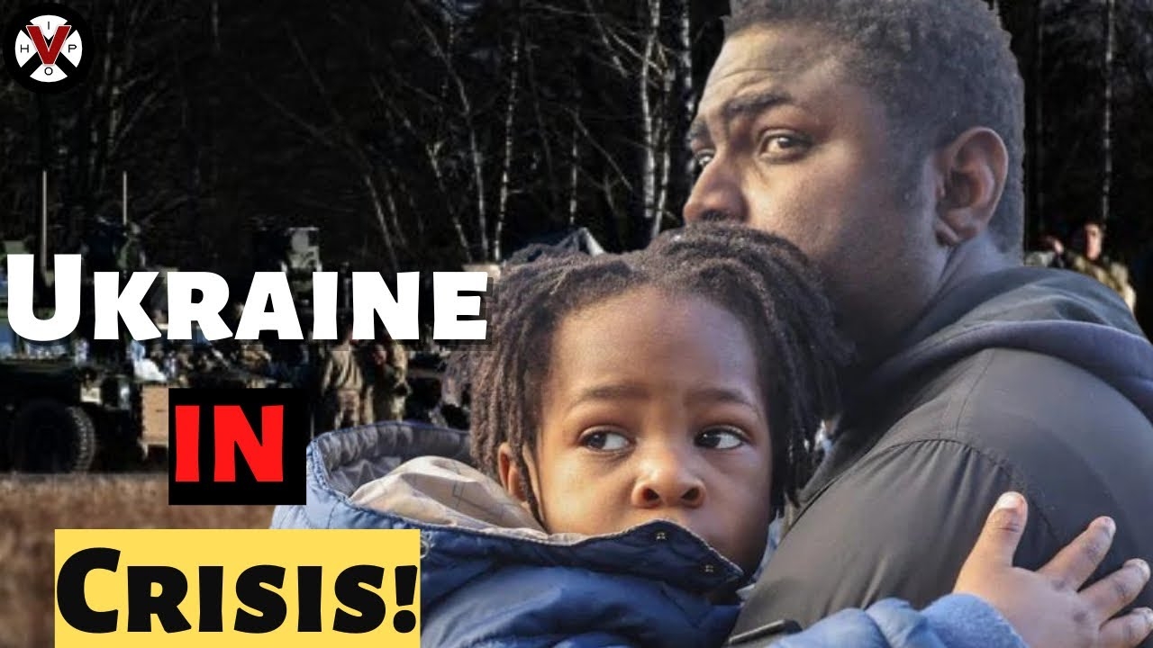African Students In Ukraine Being DENIED On Busses & Held At GunPoint!