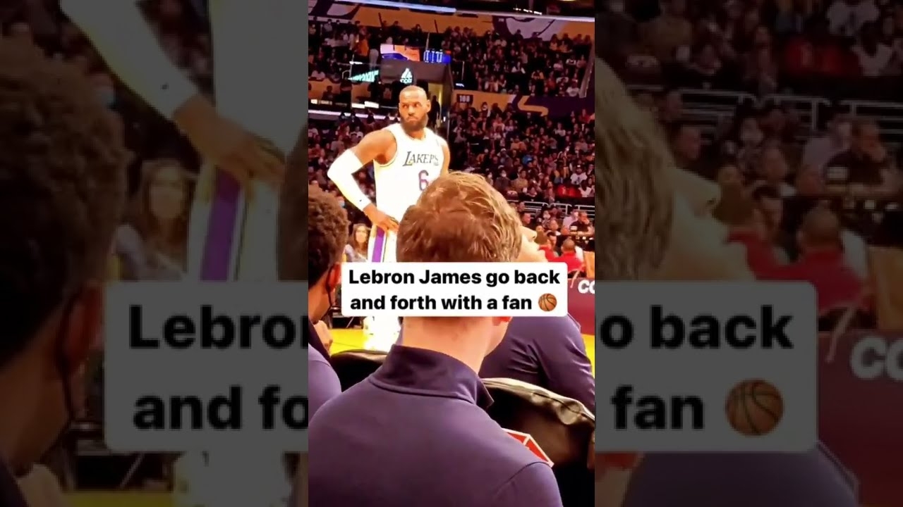 Lebron James Not Taking No More Disrespect From Fans