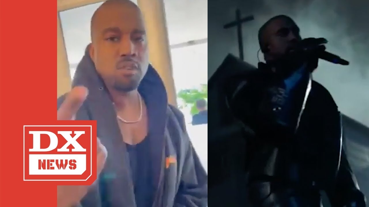 Kanye West Explains Why He Aggressively Threw The Mic At DONDA 2 Listening