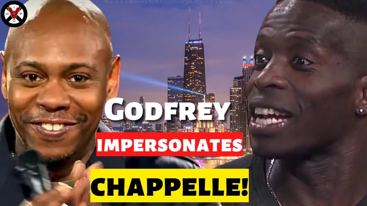 Godfrey Does HILAROUS Impression Of Dave Chappelle While Speaking On Chappelle's NEW Netflix Deal!