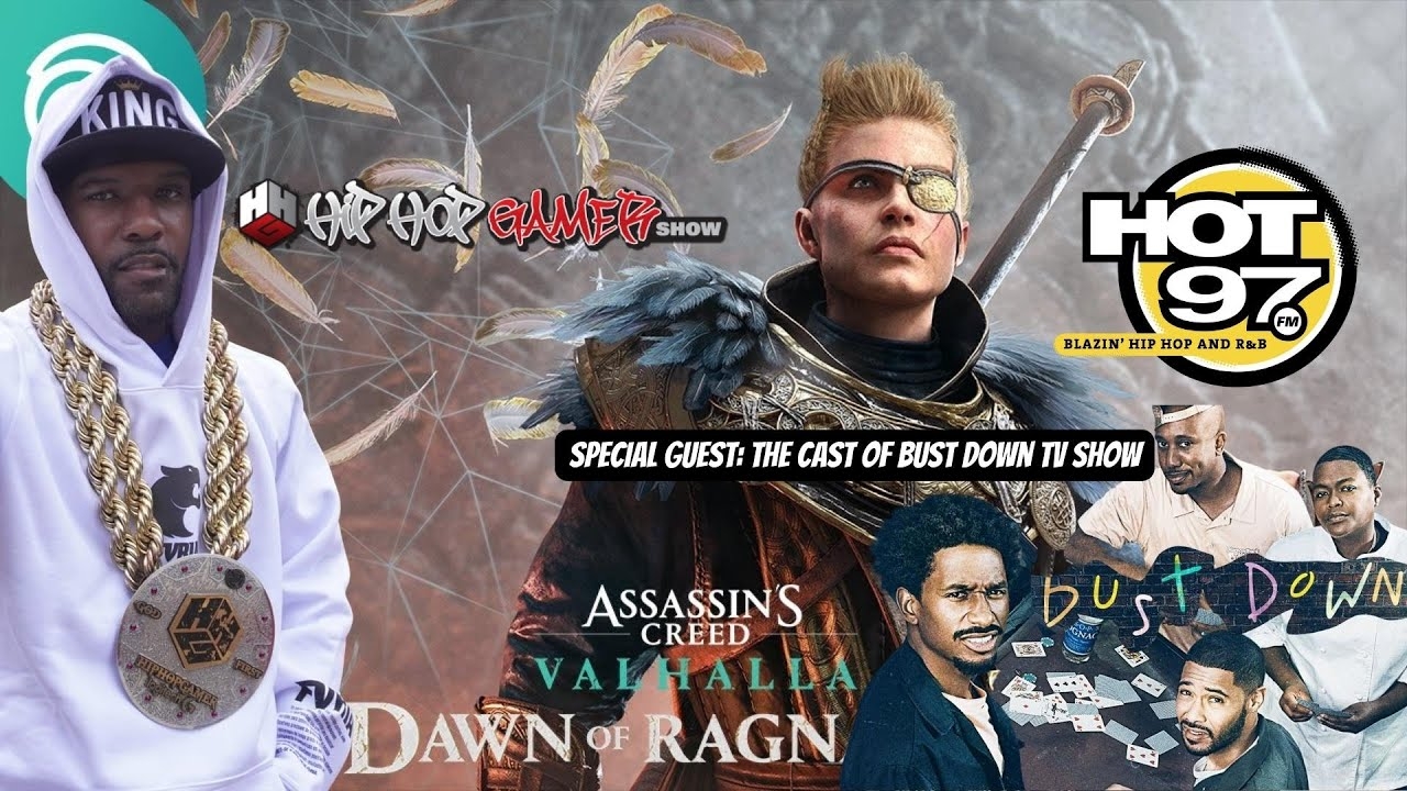 Assassin's Creed DAWN OF RAGNORAK Bust Down TV Show Cast Interview