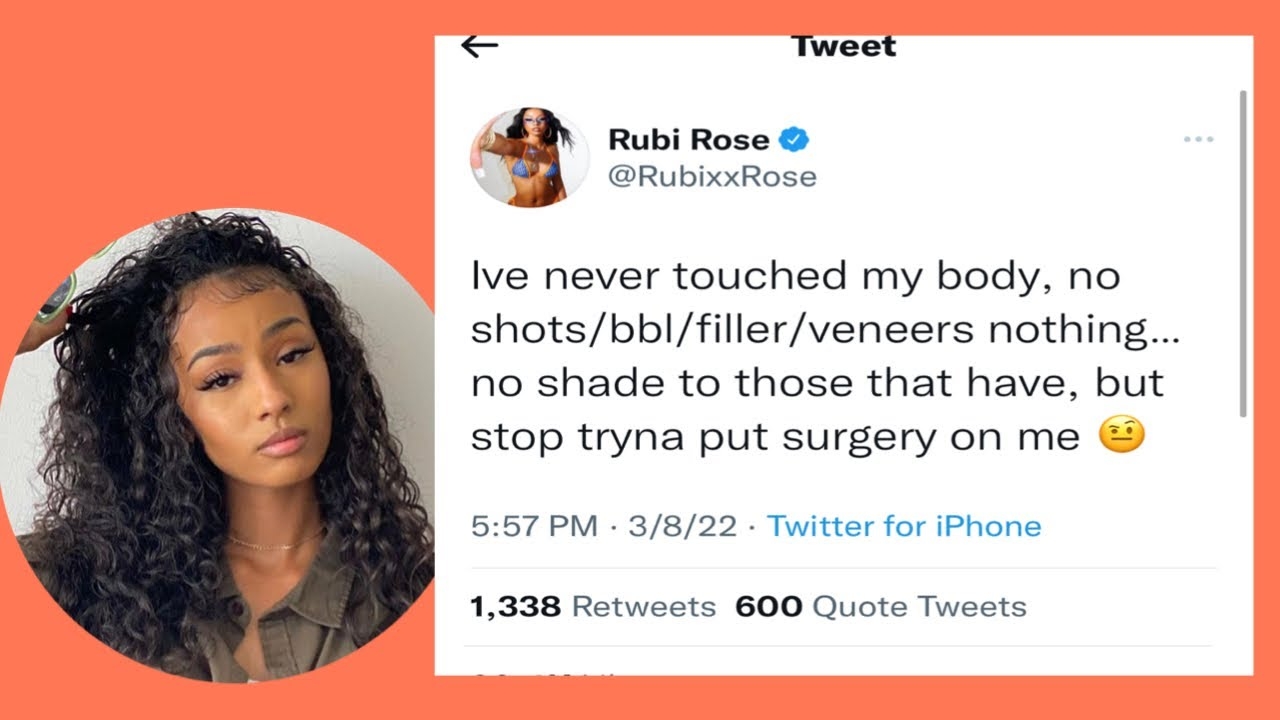 IS RUBI ROSE PREGNANT?? FANS ARE WONDERING + LANIA SHADES KING EX NIQUE ON A TICK TOK