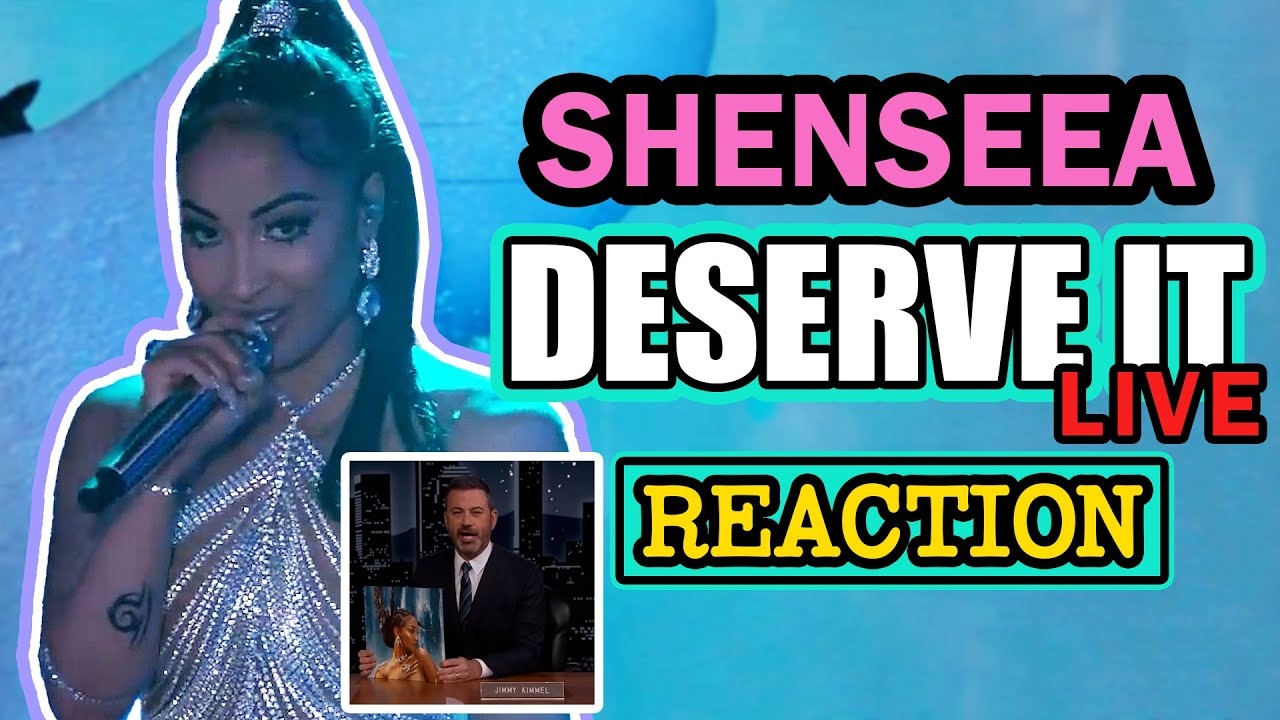 Shenseea "Deserve It" On Jimmy Kimmel Live | Shenseea Reaction | First Time Hearing Shenseea