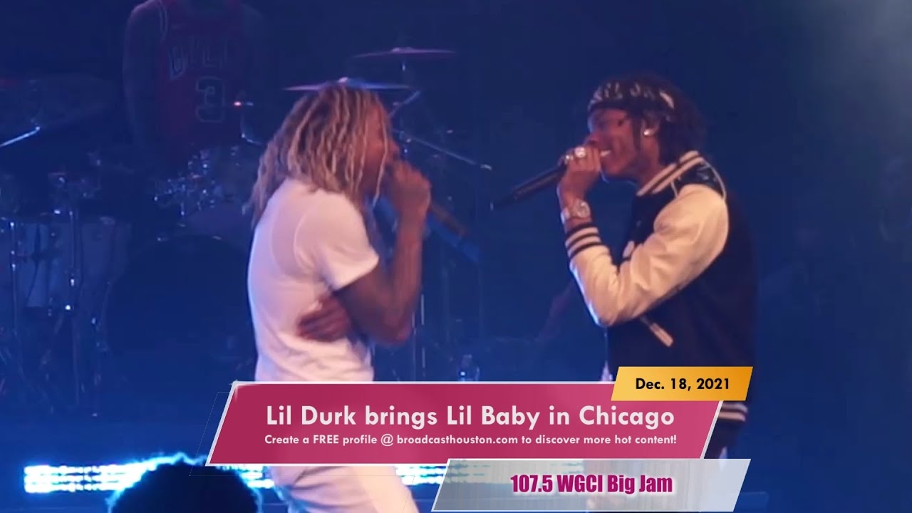 LIL DURK Brings Out LIL BABY in CHICAGO & Fans Go ABSOLUTELY INSANE