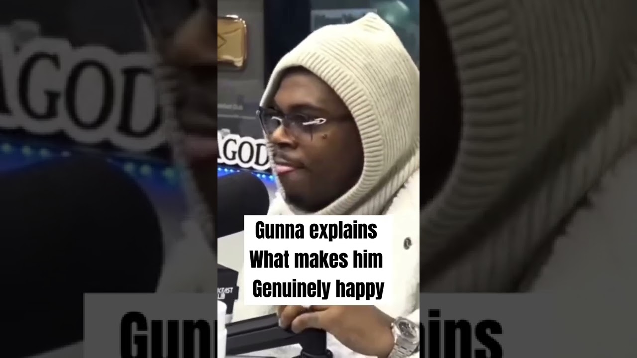 Gunna Talks About What Makes Him Happy #gunna #hiphopnews
