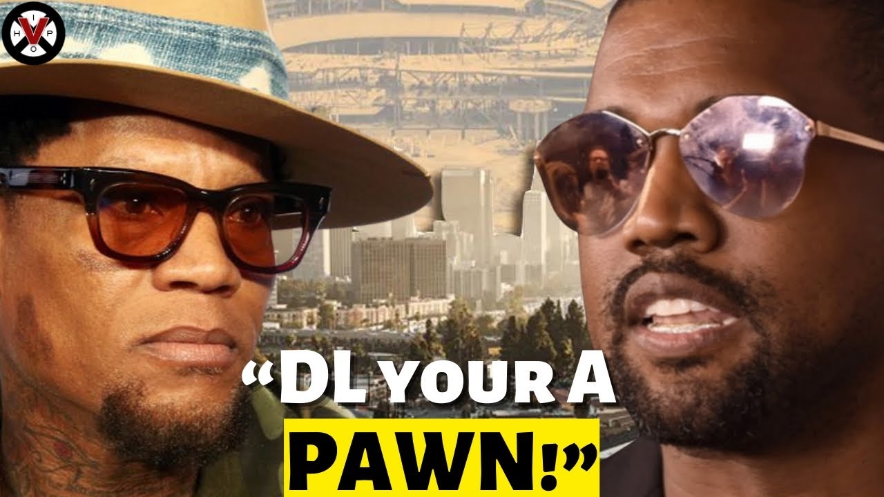 Kanye West Sends A STERN WARNING TO DL Hughley! "I FIND Addresses DL!"