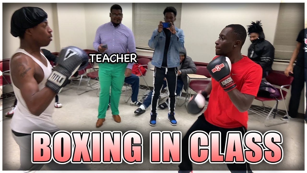 Put On The Gloves Ep.2 IN CLASS! (College)