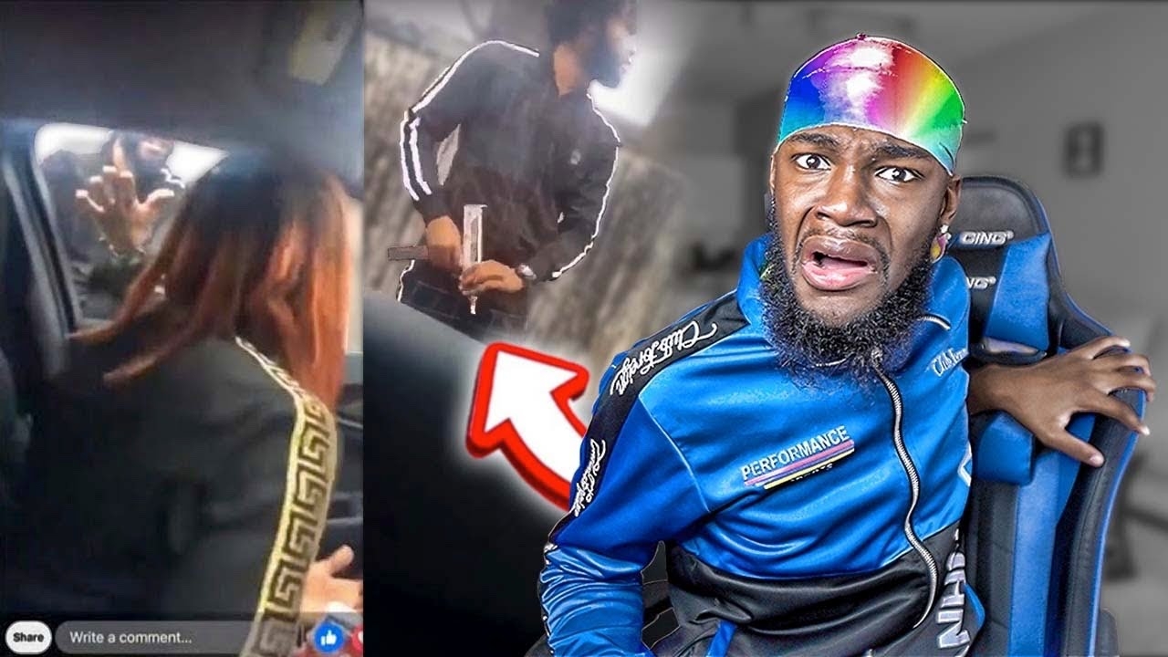 THUG Threatens Girlfriend W/ UZI For Breaking Up With Him