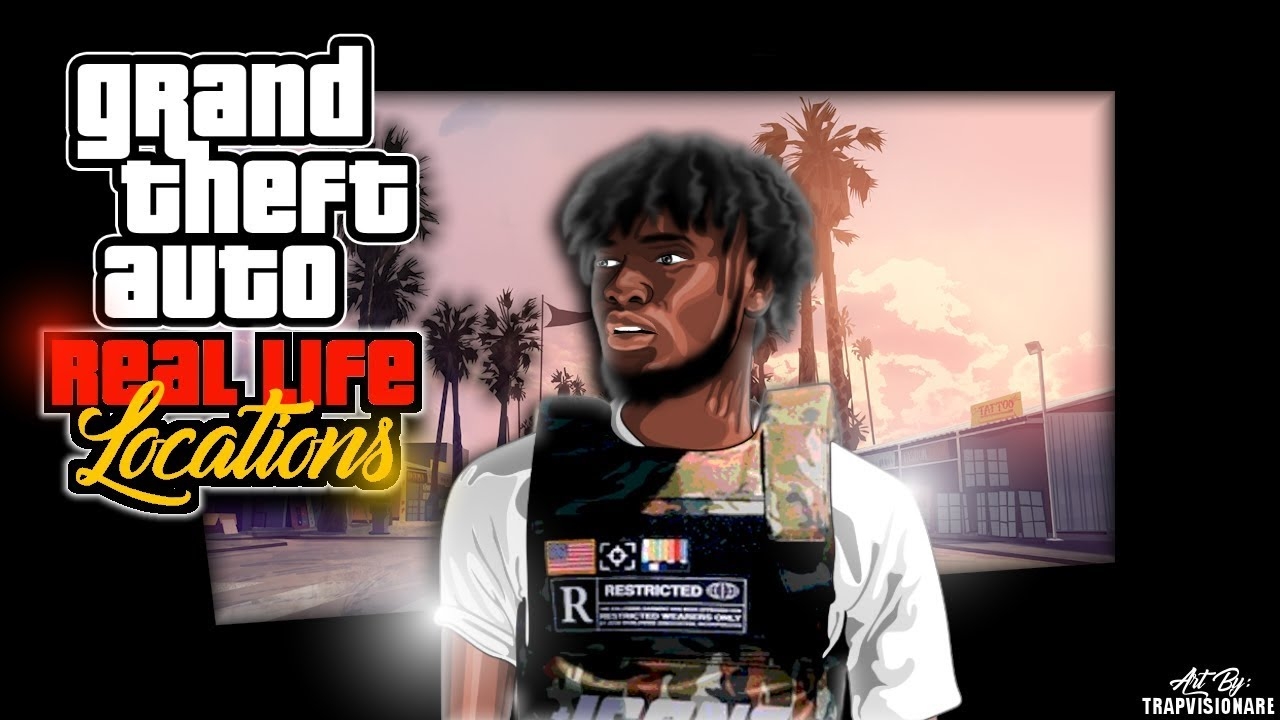 Visiting GTA Locations IN REAL LIFE!