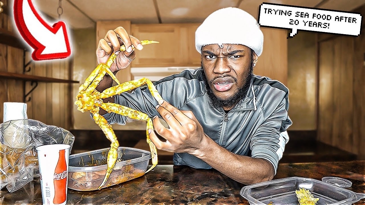BruhmanTv Tries SEAFOOD For The First Time In 21 YEARS! (Shrimp, Crab, Lobster, etc..)