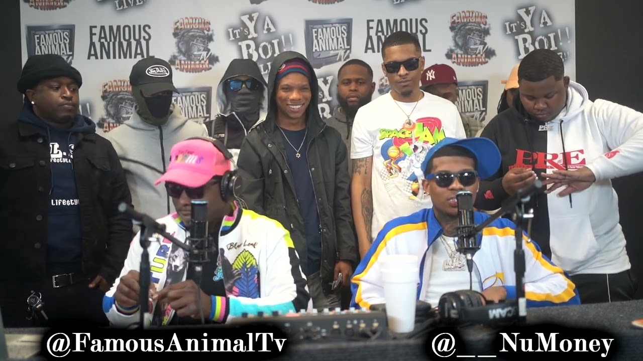 Memphis Rapper NuMoney Stops by Drops Hot Freestyle on Famous Animal Tv