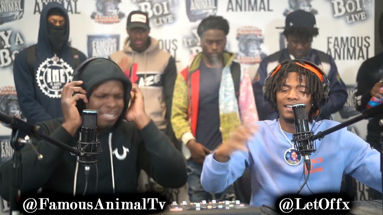Memphis Rapper LetOff Stops by Drops Hot Freestyle on Famous Animal Tv