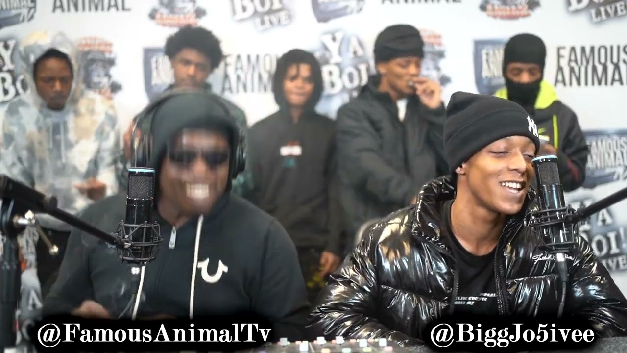 Memphis Rapper Jo5 CFG Stops by Drops Hot Freestyle on Famous Animal Tv
