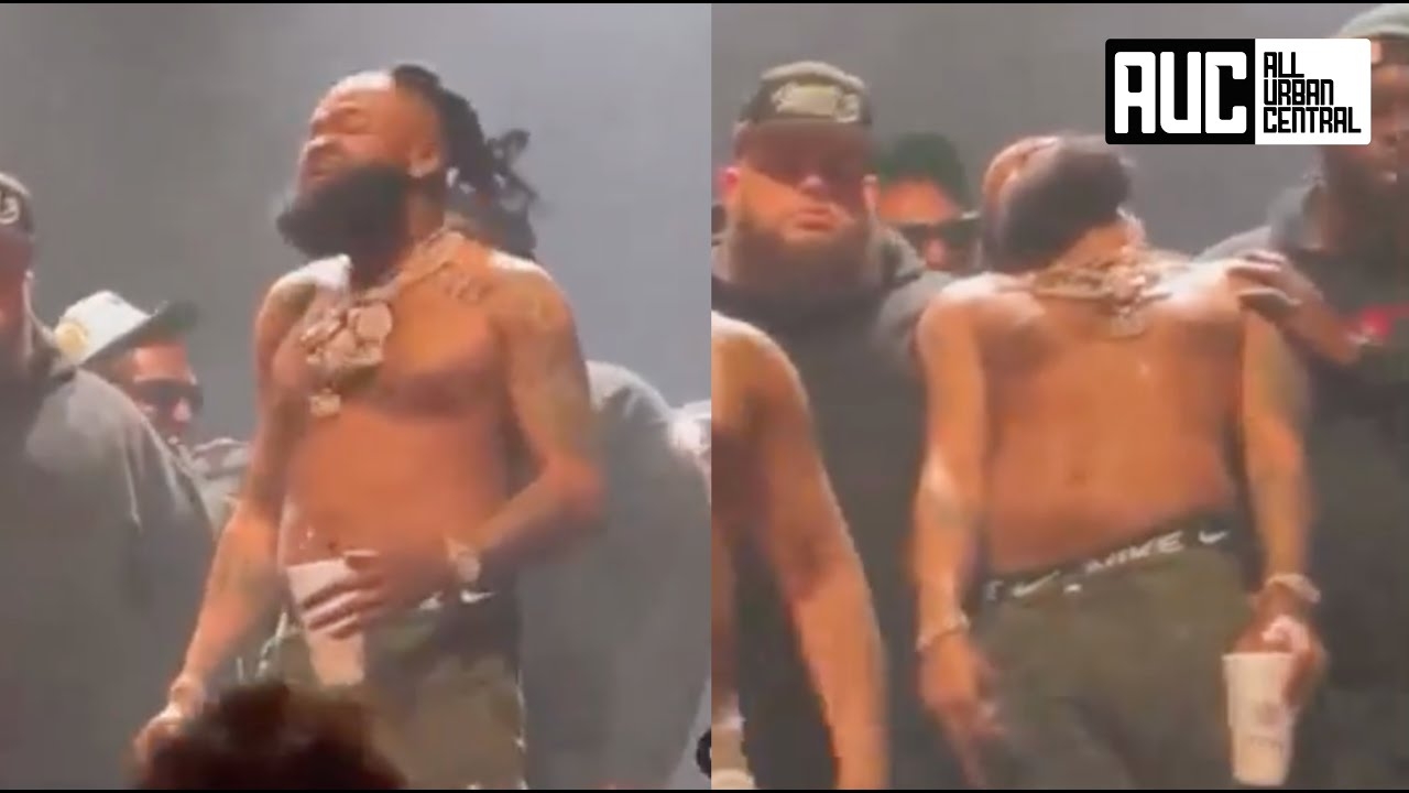 Fans Scared Think Sada Baby Having A Seizure While Performing