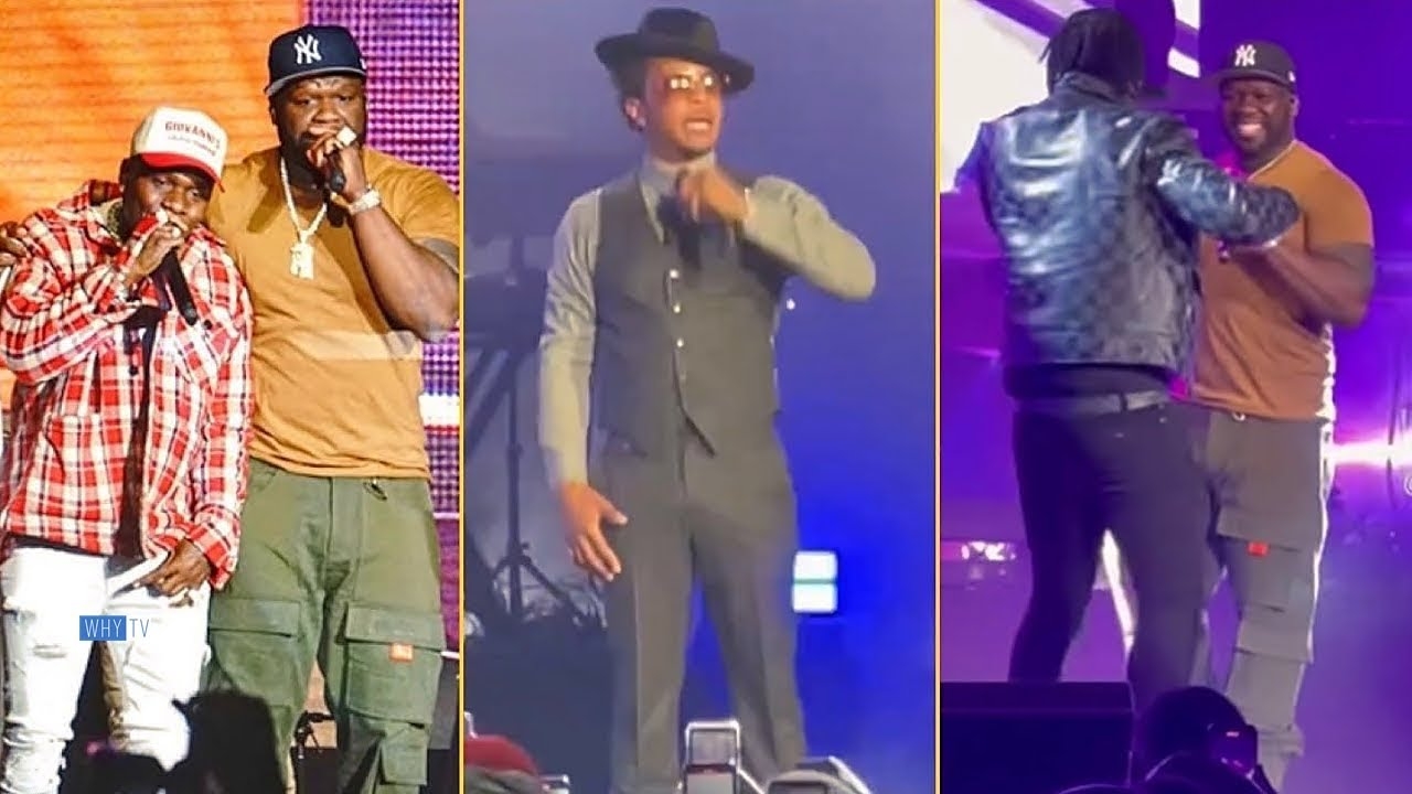 50 Cent Brings Out G Unit, DaBaby, T.I. And More On The Stage After Successful BMF Premiere