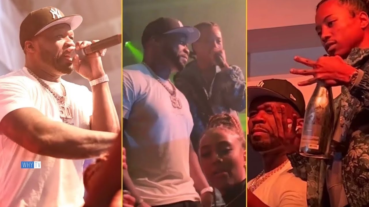 50 Cent Brings Out His New Artist In NY Club With Cuban Link & Tony Yayo ‘G Unit Reunion On The Way’