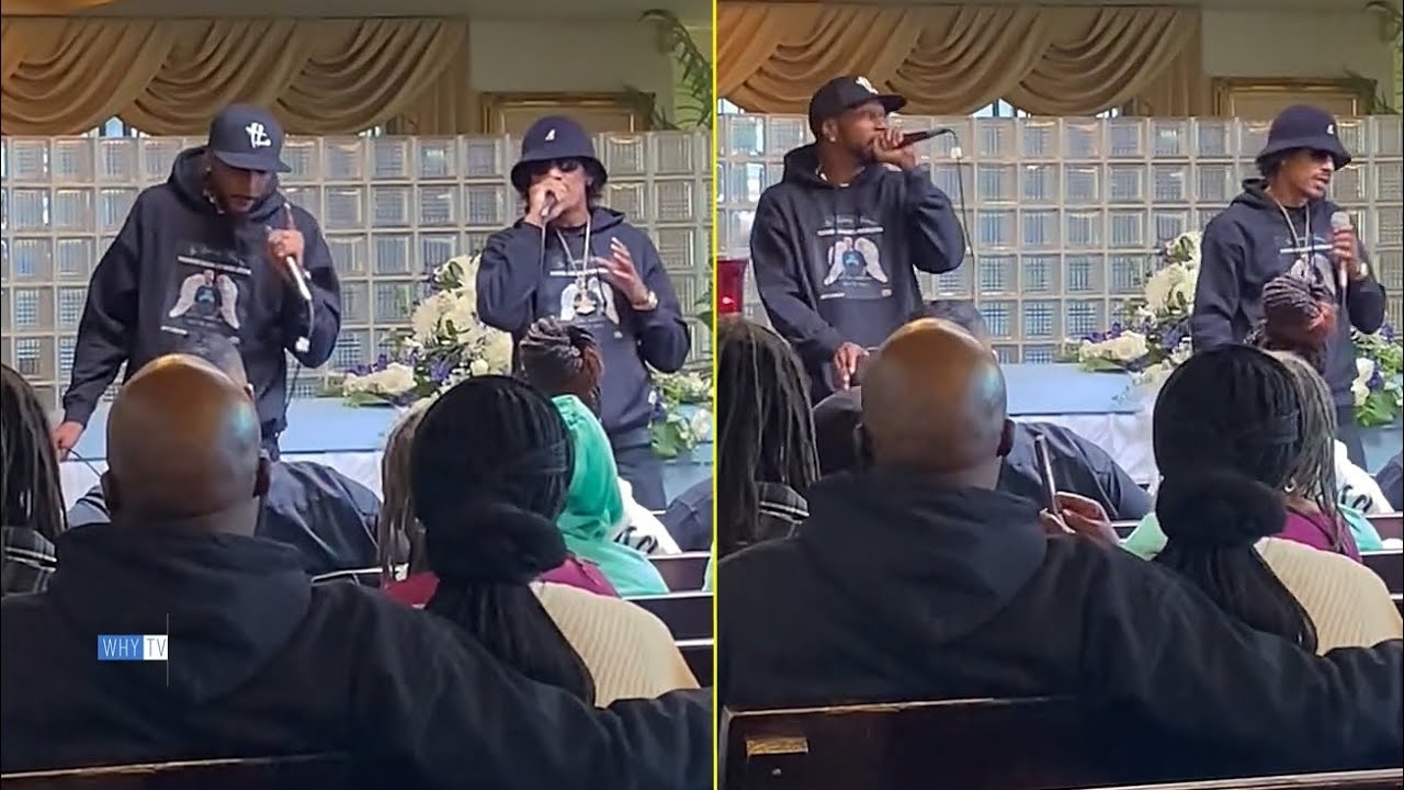 Bone Thugs Performing 'Crossroads' During Emotional Funeral Of DJ Uneek's Son Tyshaun Middleton