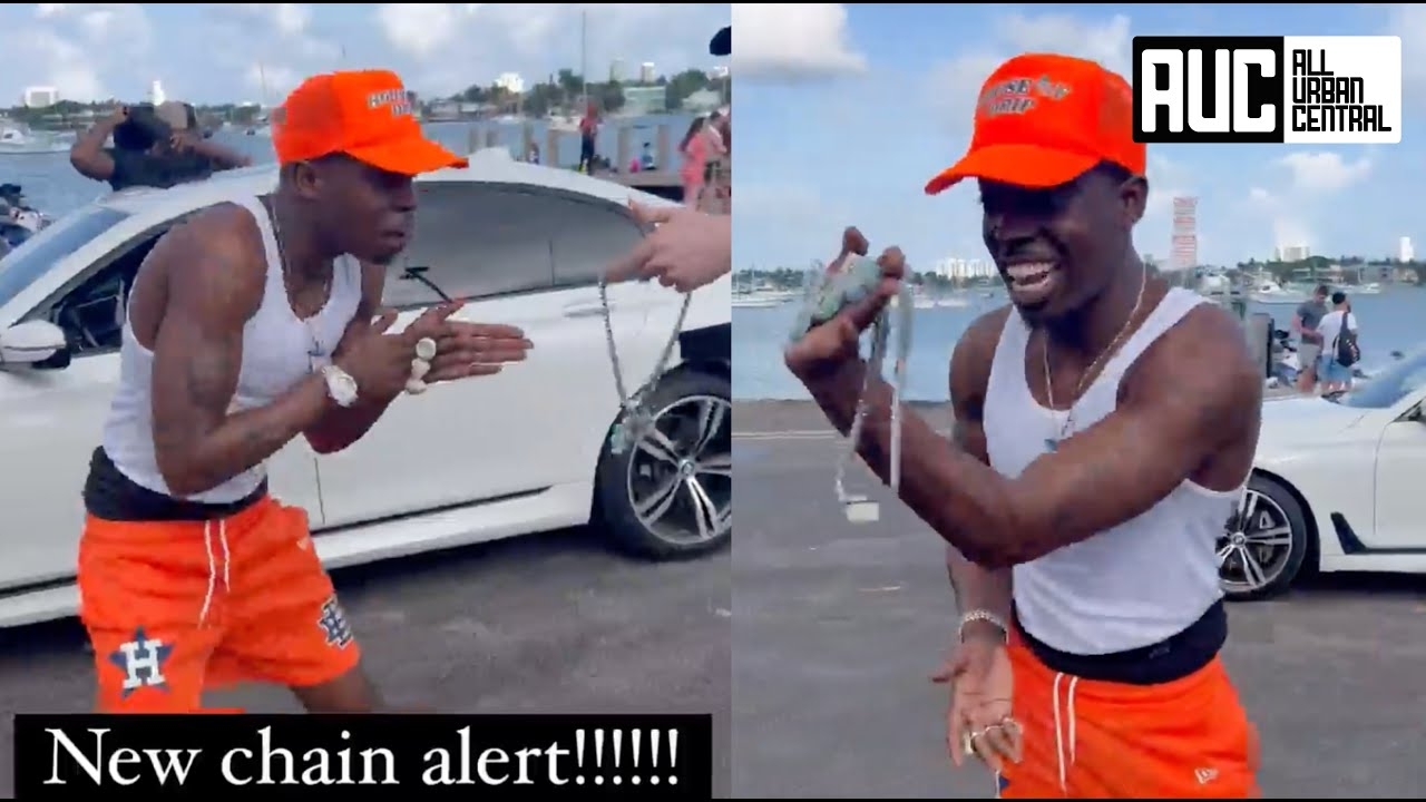 Bobby Smurda Finally Released From Shady Label! Buys Glow In the Dark Diamond Chain To Celebrate