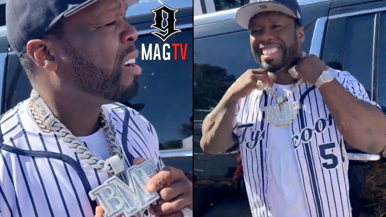 50 Cent Rocks Lil Meech HUGE "BMF" Chain! ⛓