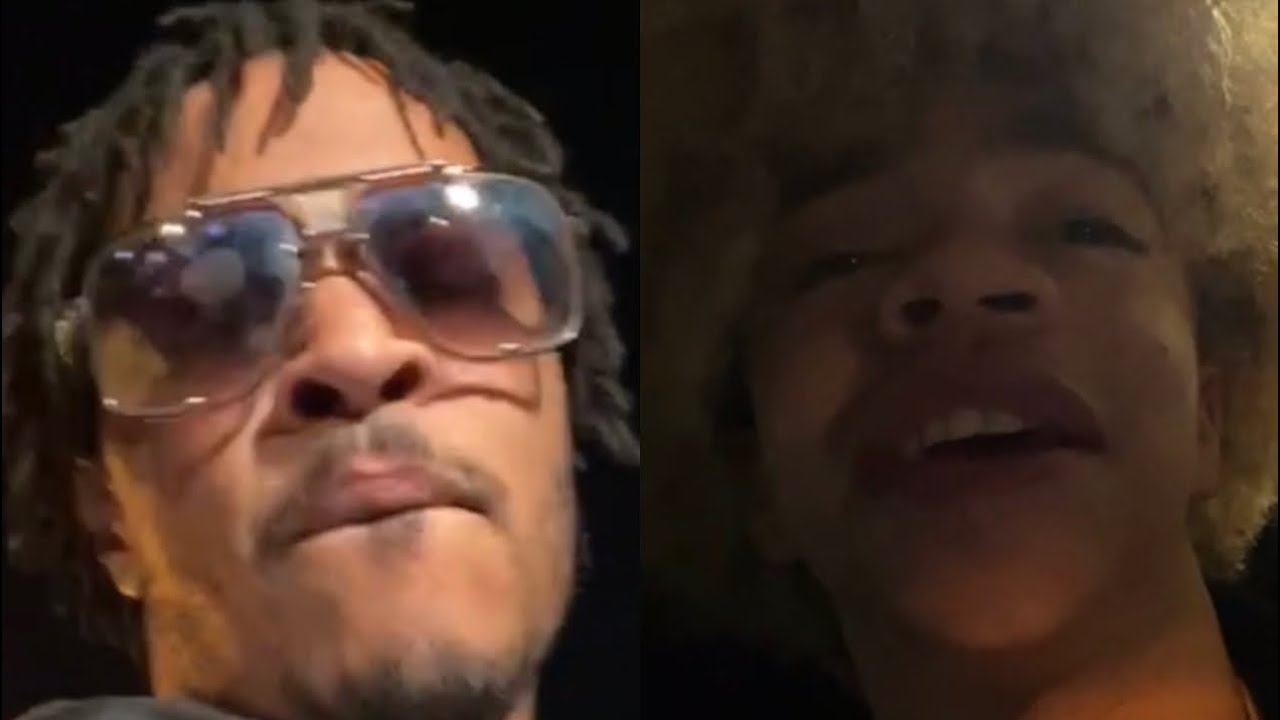 “My Son Is The Junior Gangsta” TI Catches Son King Geeked Off ZaZa In Maybach Truck