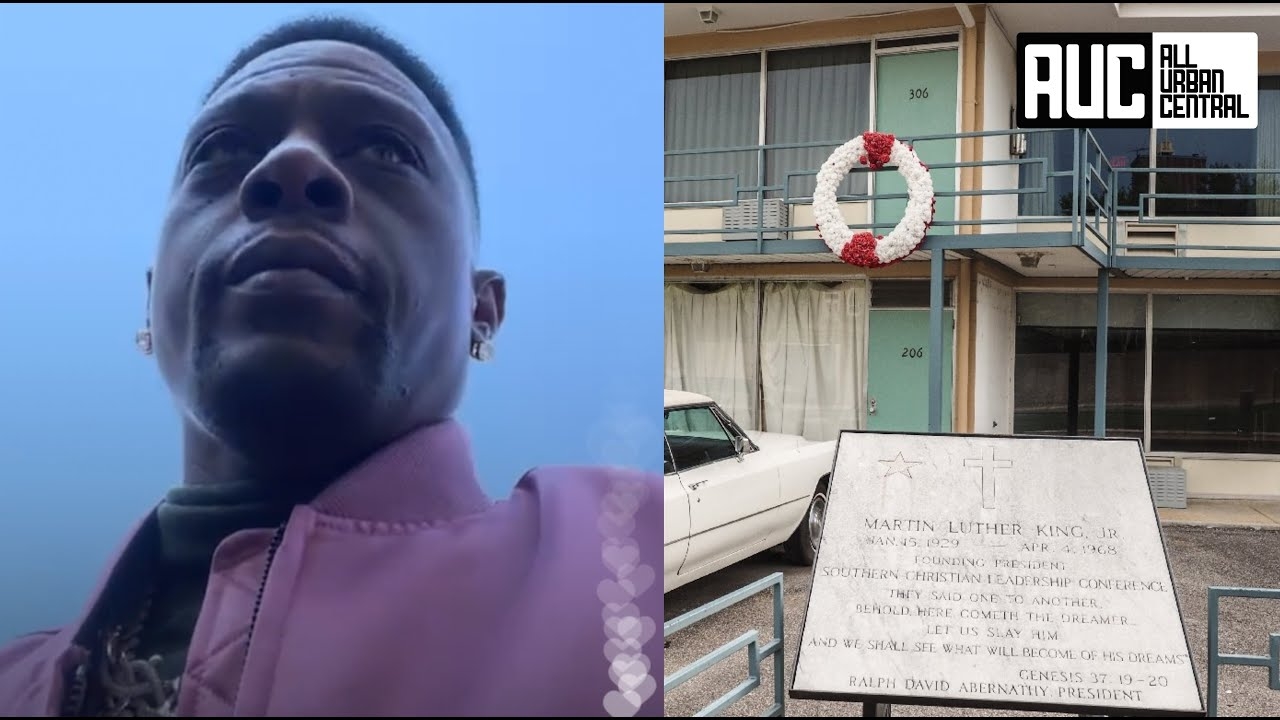 Boosie Gets Emotional After Visiting Hotel MLK Was Shot At