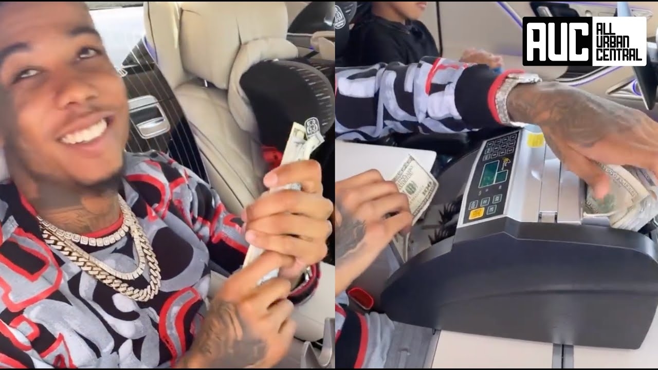 Blueface Spends $500K On New Maybach With Built In Money Counter Installed