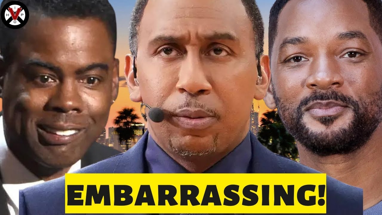 Stephen A Smith Blows A GASKET Over Will Smith Smacking Chris Rock At The Oscars!