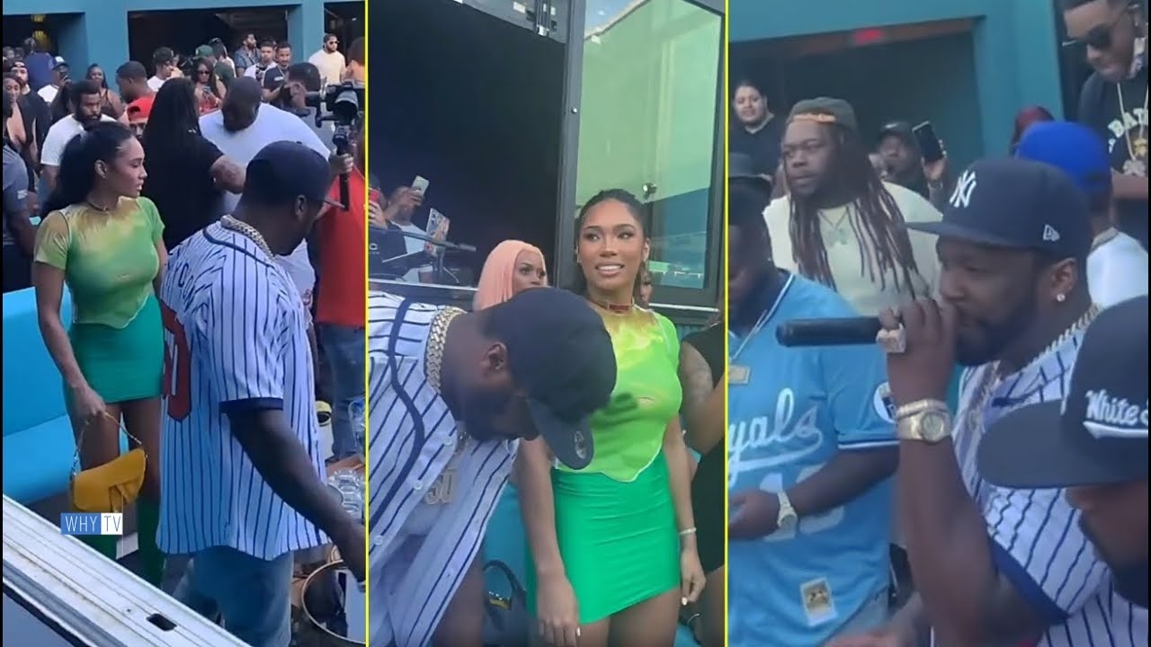 50 Cent And Cuban Link Reunited At Pool Party In Houston 'Fifty Is Loving Houston Vibe So Far'