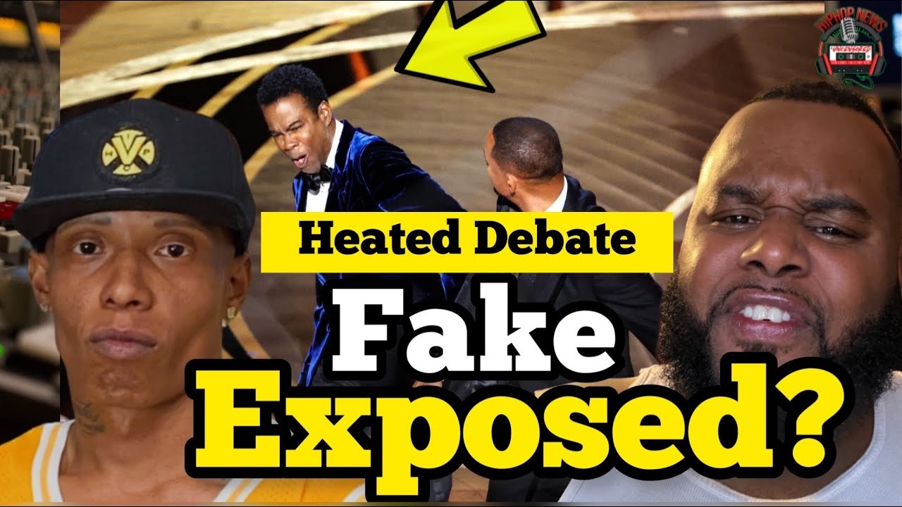 Host Have A Heated Debate Over If Will Smith Smacking Chris Rock Was Fake