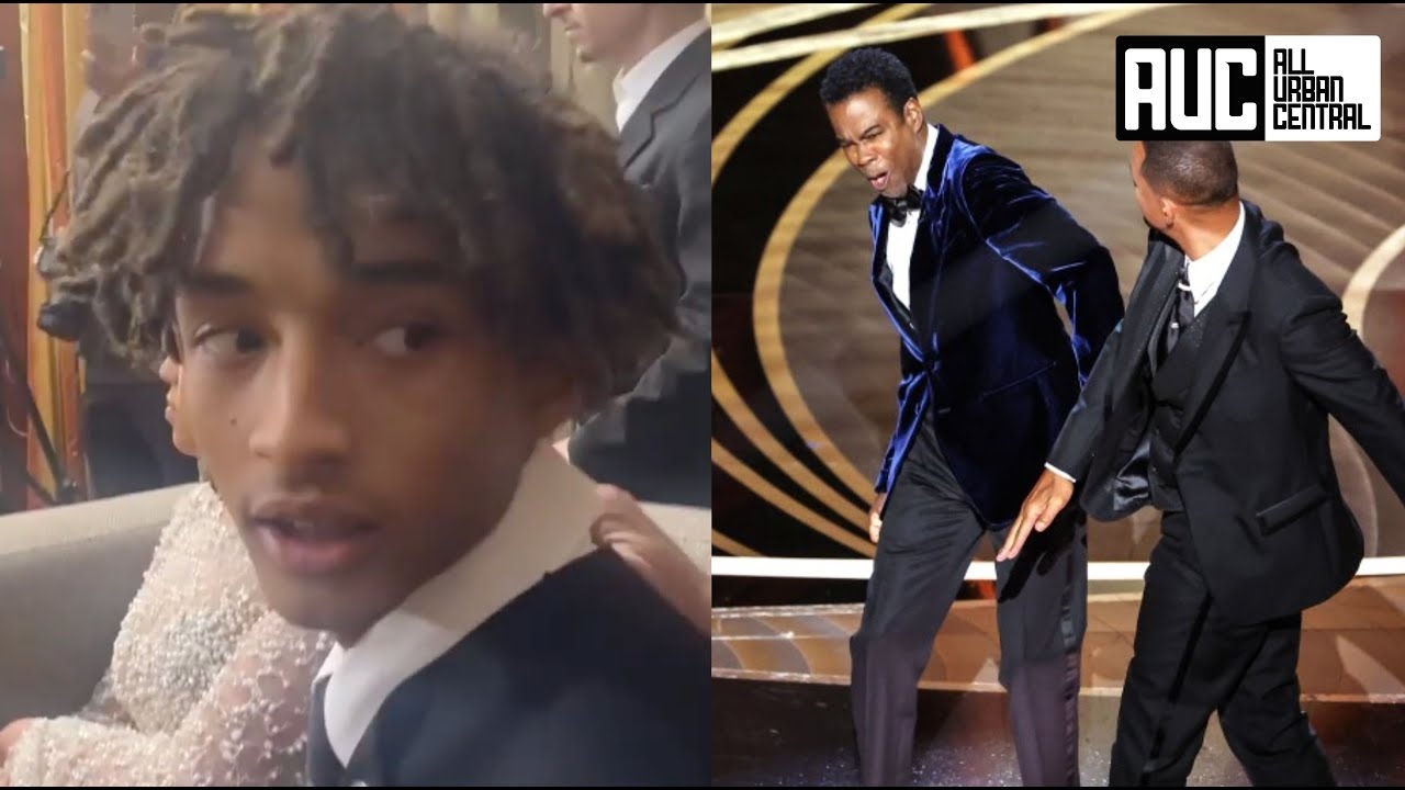 Jaden Smith Reacts To Will Smith Chris Rock Oscar Slap