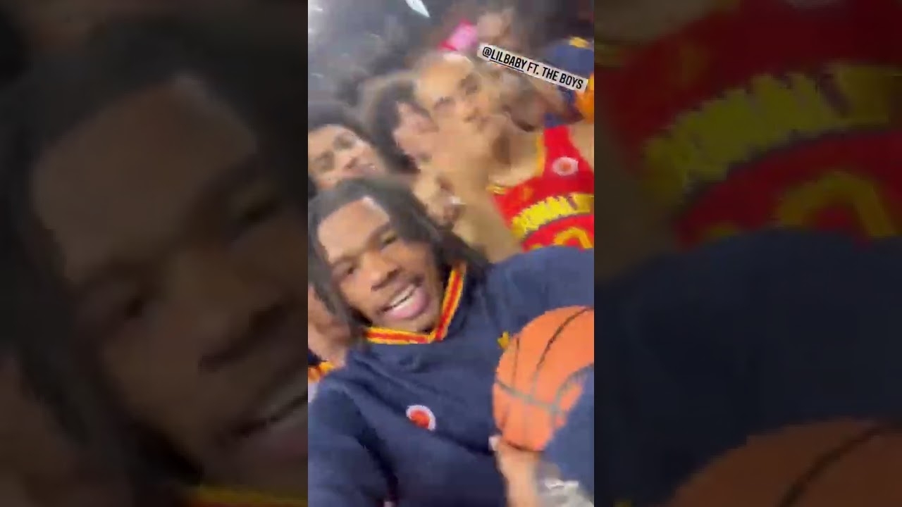 Lil Baby Meets McDonalds All Americans