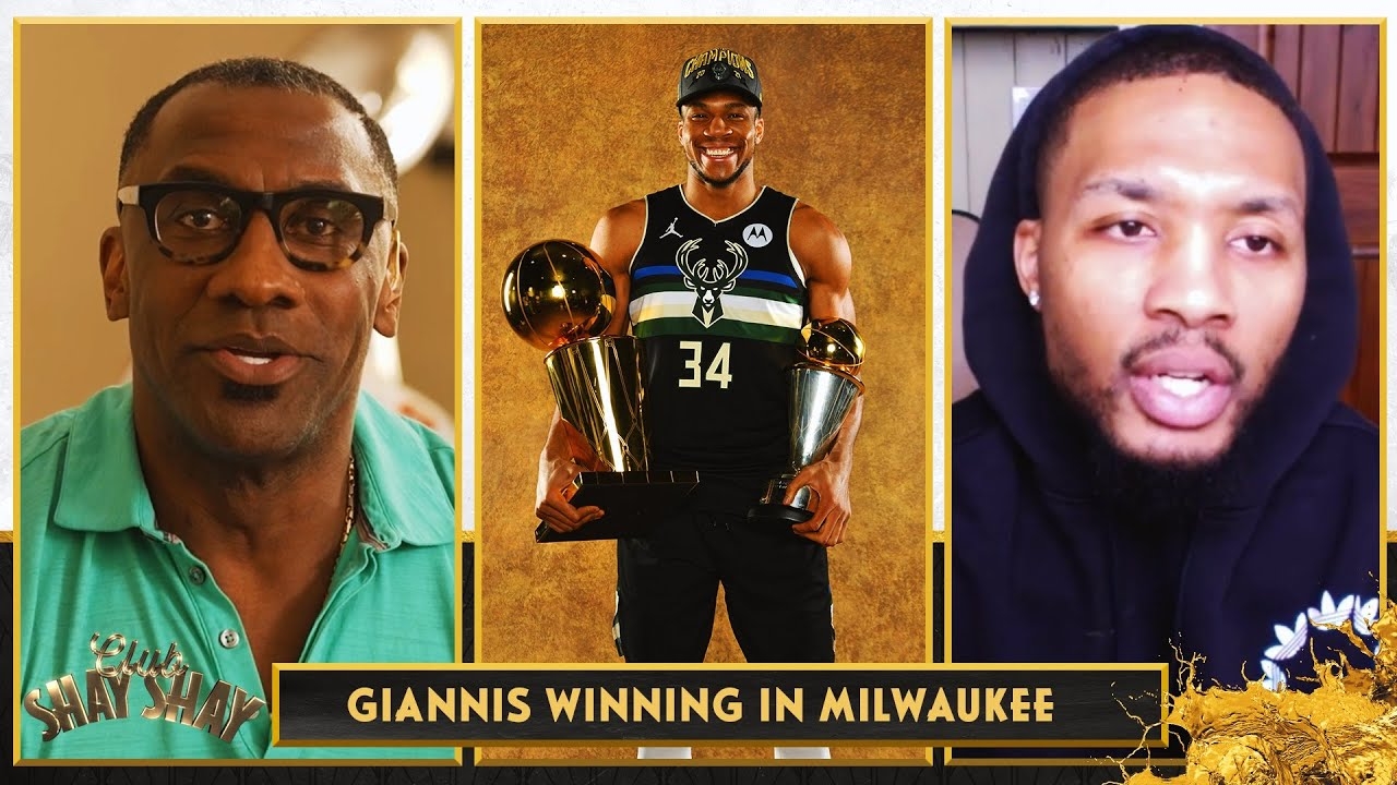 Damian Lillard on Giannis Antetokounmpo winning an NBA Title & staying in Milwaukee | CLUB SHAY SHAY
