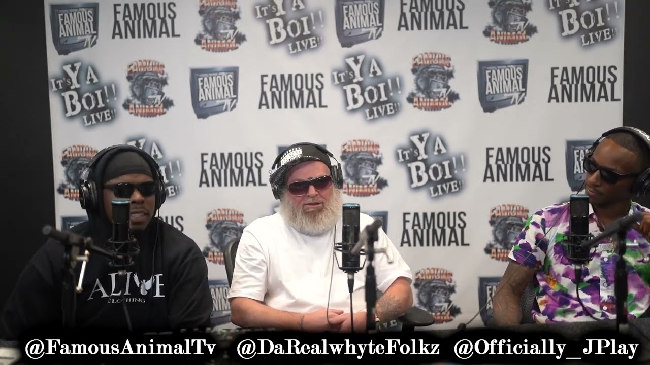 Memphis Entertainer Whyte Slime & Mississippi Singer J Play Chops It Up with Famous Animal Tv