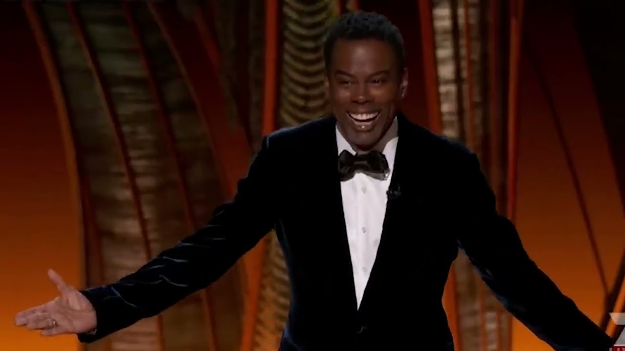 WILL SMITH DÁ UM TAPA EM CHRIS ROCK NA NOITE DO OSCAR (LEGENDADO)