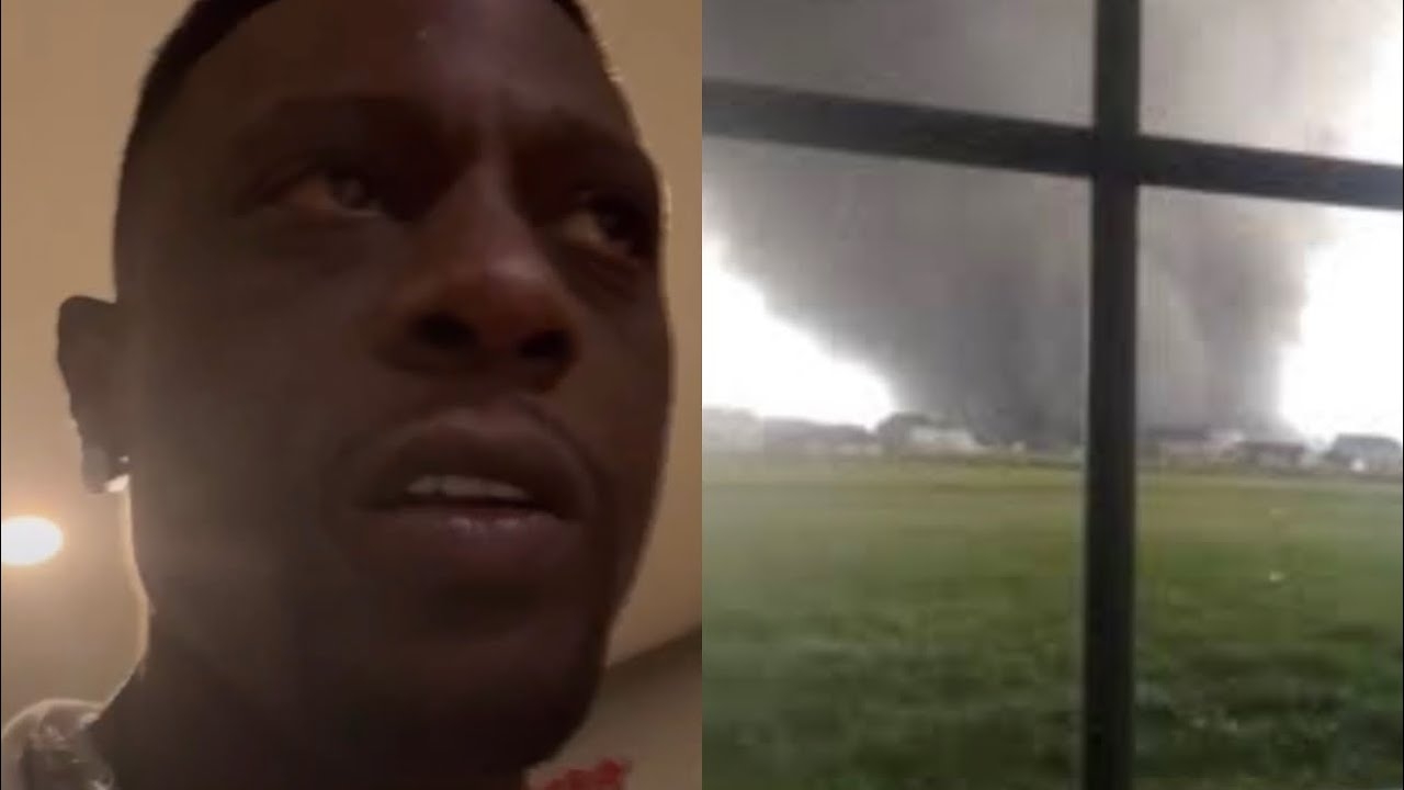 Boosie Freaks Out After Tornado Barely Misses His Mansion