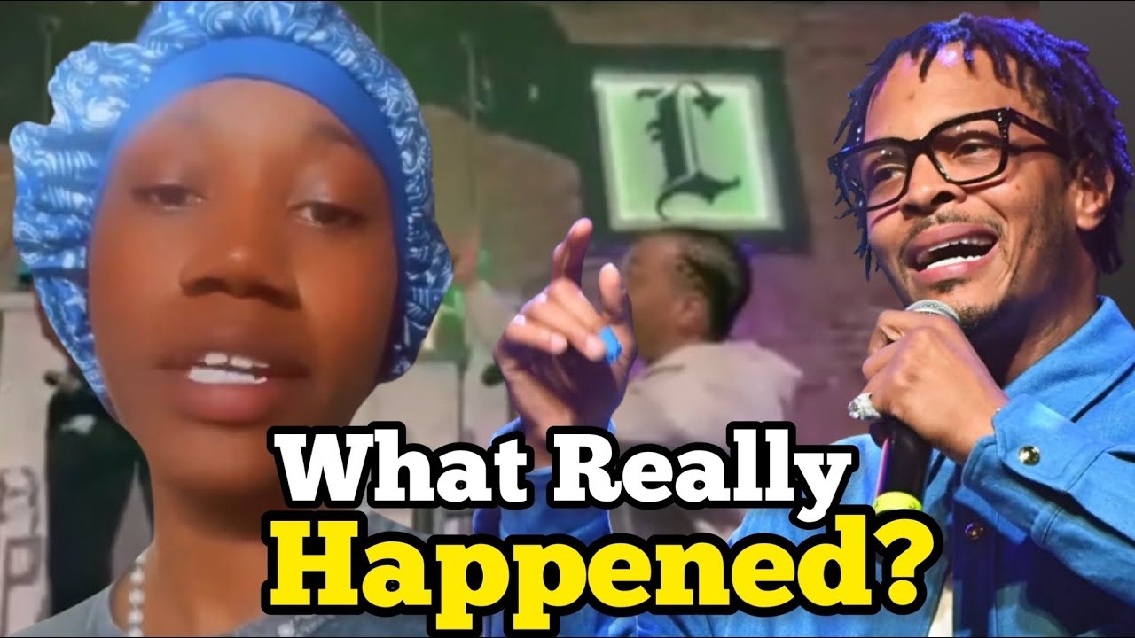 Female Comedian Explains What Really Happen On Stage With T.I.