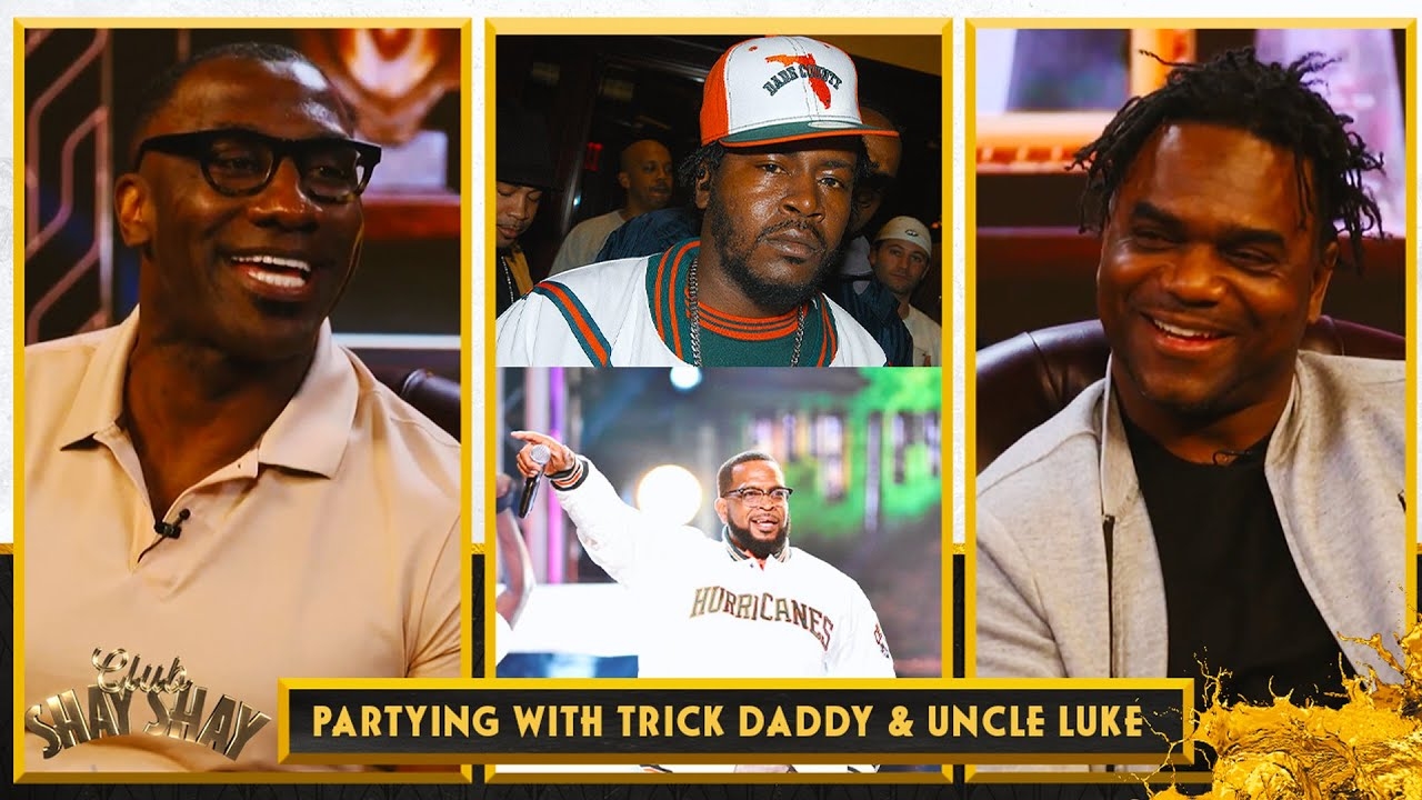 Edgerrin James on partying with Trick Daddy & Uncle Luke at the University of Miami | CLUB SHAY SHAY