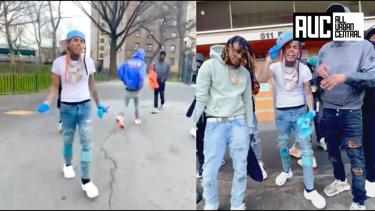 6ix9ine Goes Back To His Old Block In Brooklyn Proves His Hood Pass Still Good