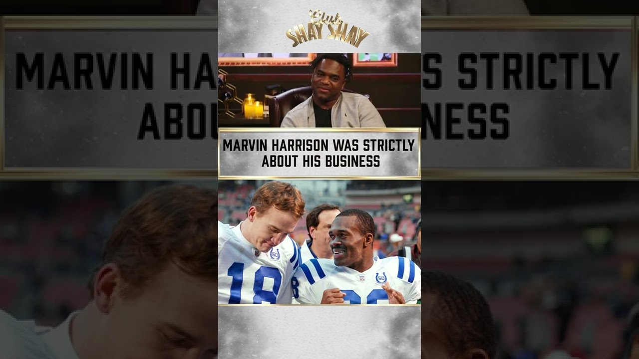 Edge: "Marvin Harrison was strictly about his business"