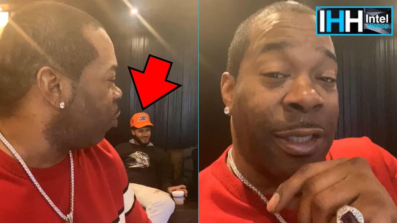 Busta Rhymes gets weird reaction from listeners in the studio after previewing new music