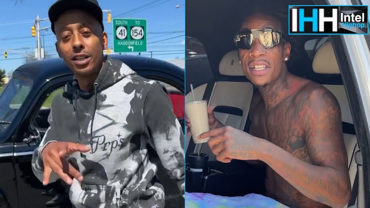 Gillie The Kid says he can’t wait to see Wiz Khalifa after getting his IG deactivated!