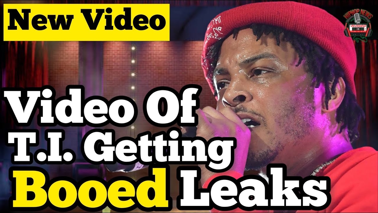 BREAKING: T.I. Gets Booed To Death In New York Tonight