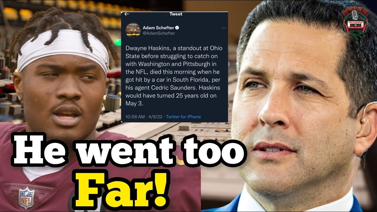 Adam Schefter Ripped Apart for Insensitive Dwayne Haskins Tweet