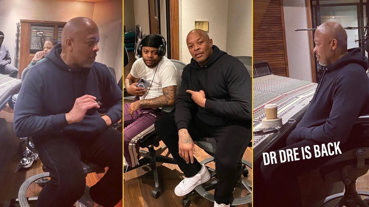 Dr.Dre Is Back In Studio Recording New Hit Single With Young Rapper Fat Money ‘New Album On The Way’