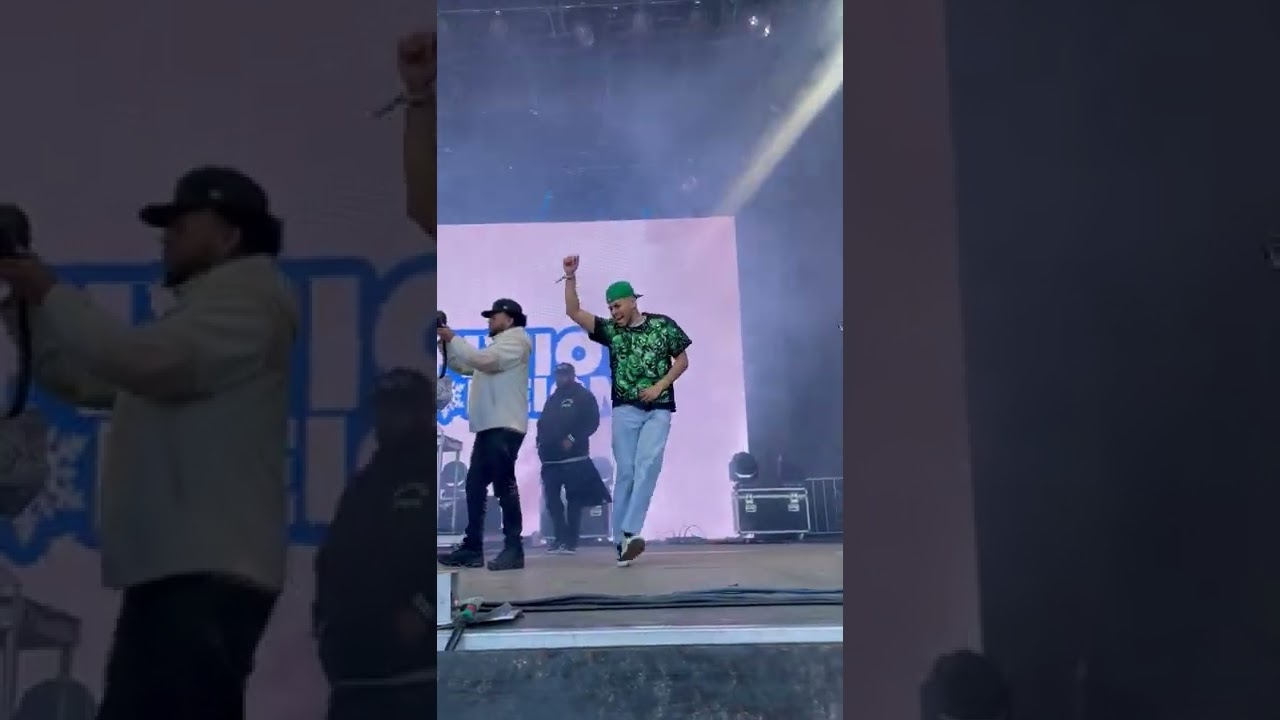 Fivio Foreign Let's Dan Dance On Stage... Here's How It Went