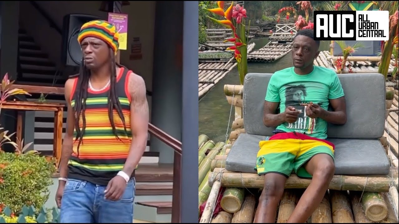 Boosie Wanna Be A Shotta So Bad He Buys Fake Dreads In Jamaica