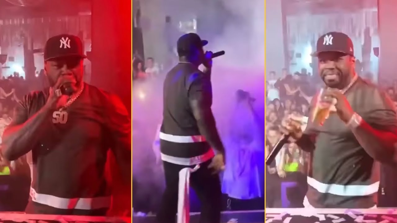 50 Cent Performing Classic Hits In NY Club And Announces New Album ‘NY King Is Back’