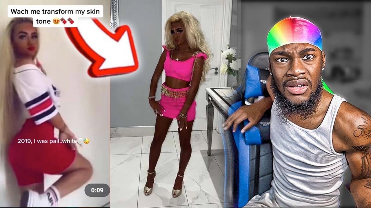 The TikToker Who Thinks She’s Black