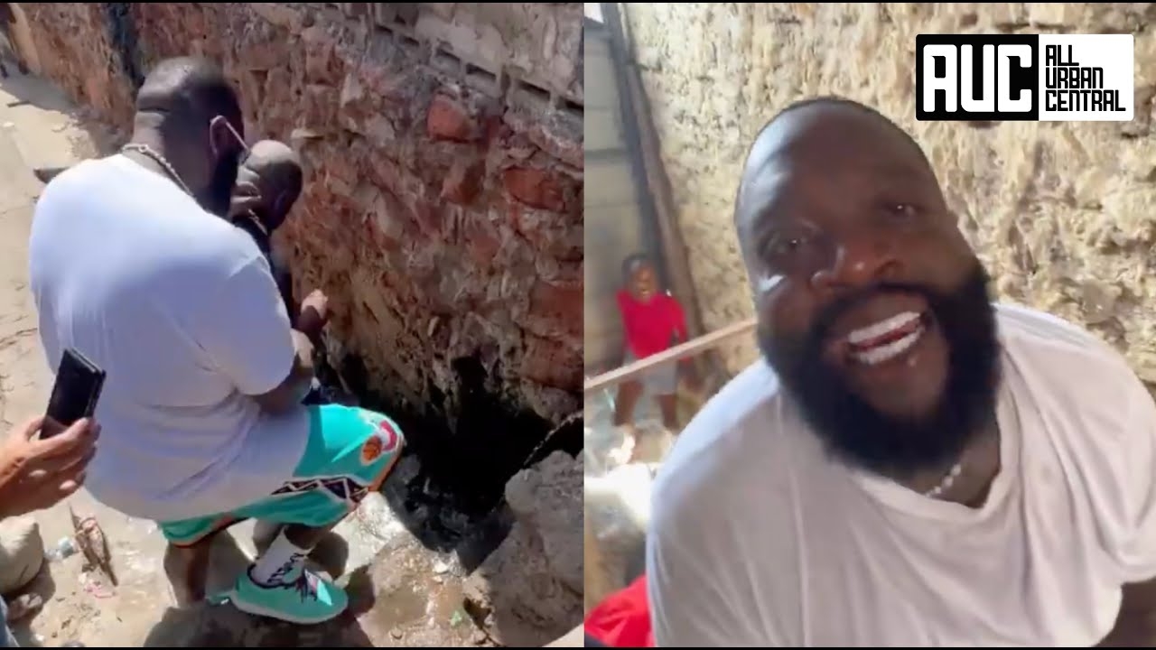 Rick Ross Gets A Haircut In The Poorest City In Africa